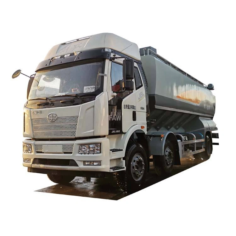 Customized 30cbm 8x4 Bulk Feed Grain Transport Truck