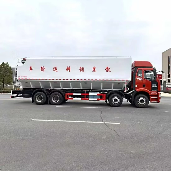 Bulk Feed Truck with Automated Unloading System