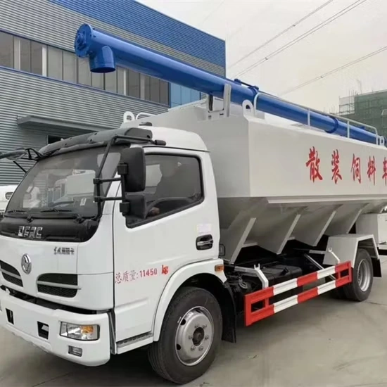 Bulk Feed Truck with Automated Unloading System