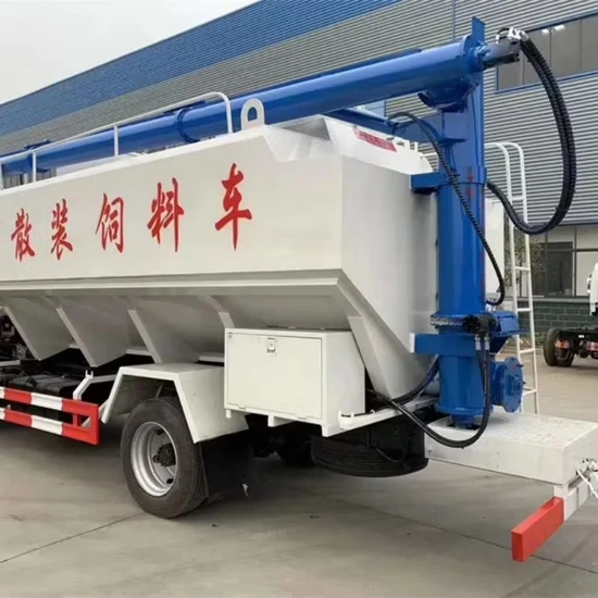 Bulk Feed Truck with Automated Unloading System